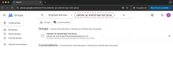 Search for calendar-go-android-app-test-group